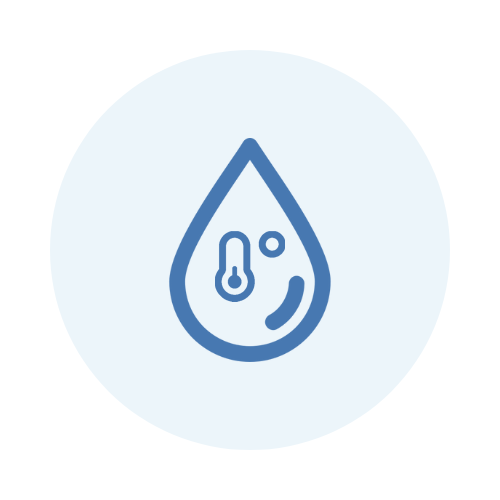 Milk temperature icon