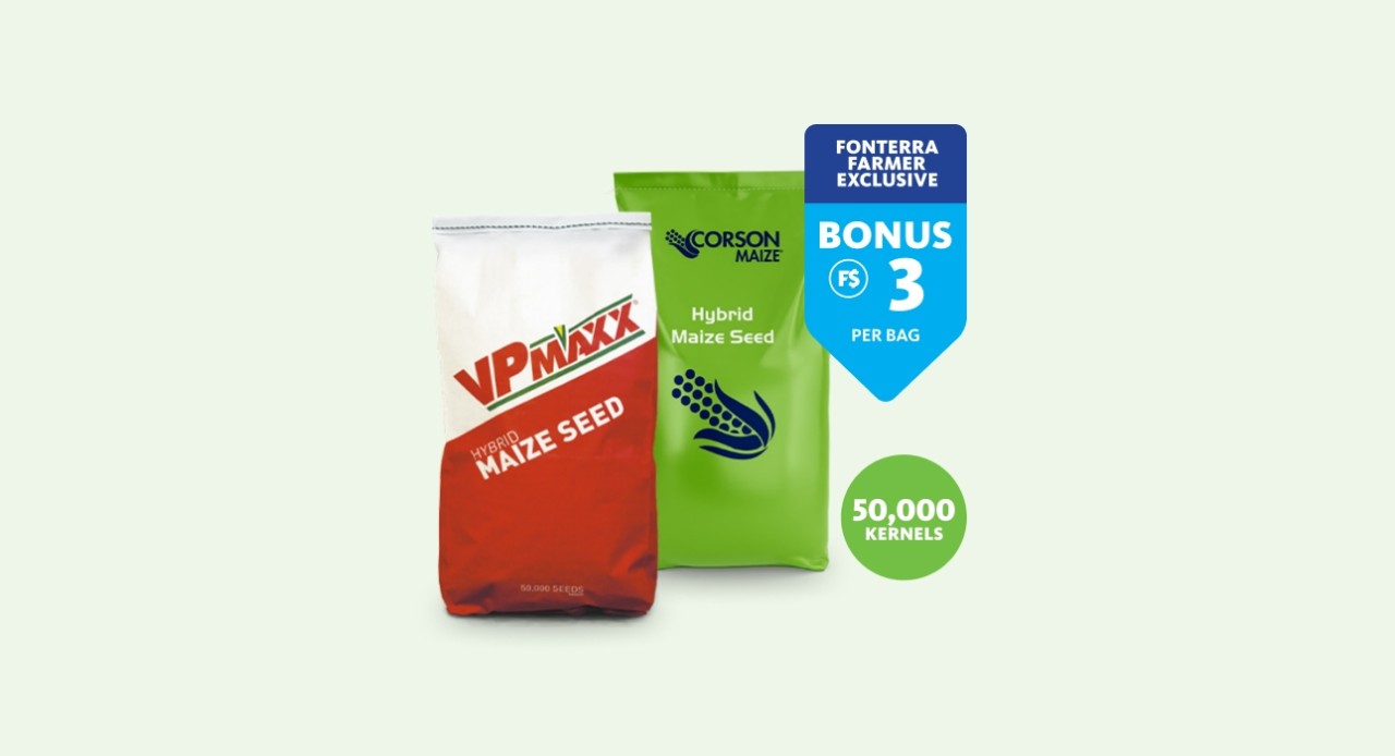 VPMAXX and Corson Maize Seed