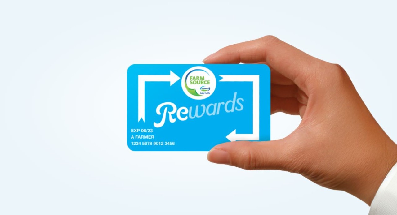 Farm Source Rewards card