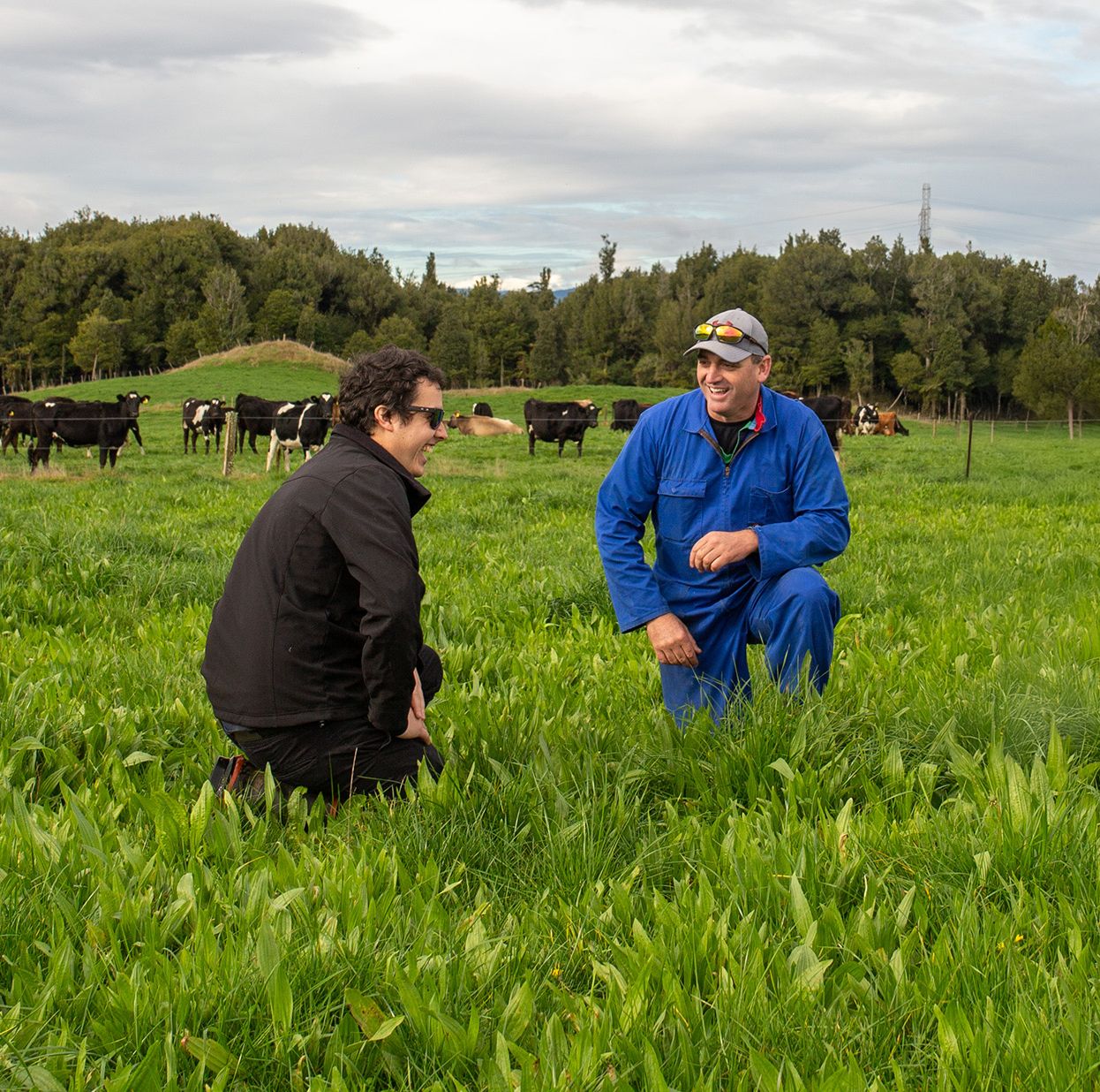 Steve Holdem and Daniel from Farm Source