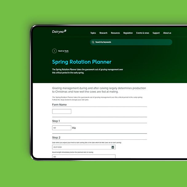 Spring Rotation Planner