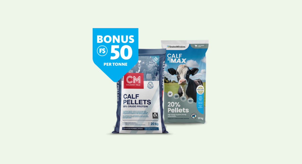Bonus F$ on selected calf meal