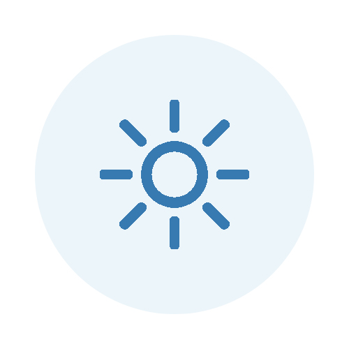Sun icon