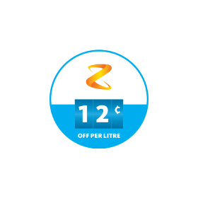 Z Energy 12 cents off per litre discount