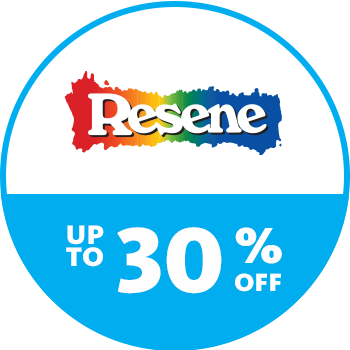 Up to 40% off at Resene