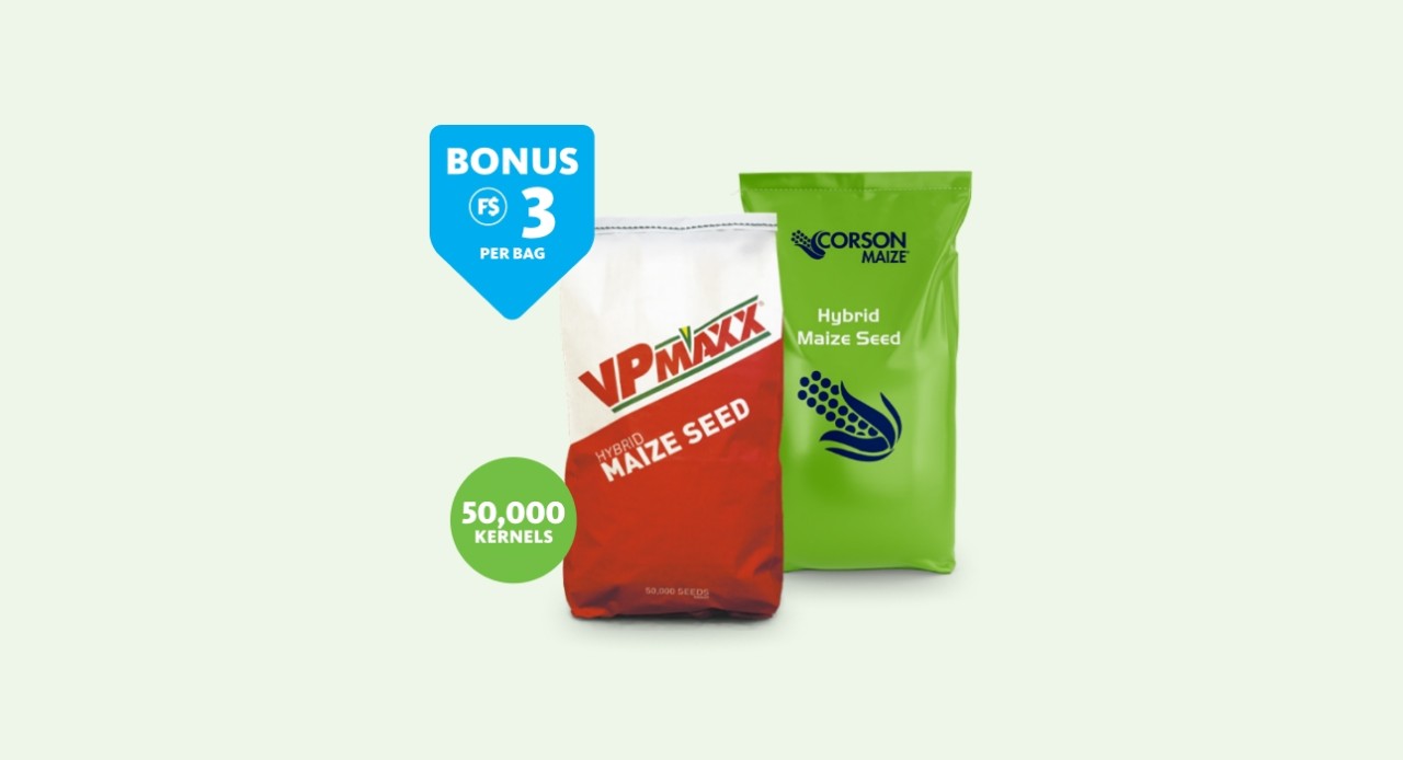 VPMAXX and Corson Maize Seed