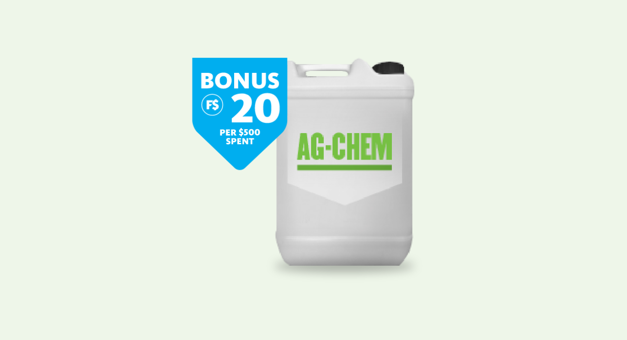 Bonus F$ on agchem