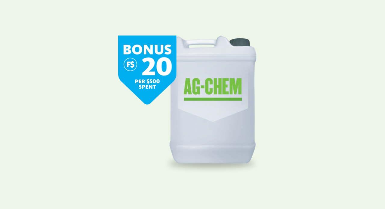 Bonus F$ on agchem