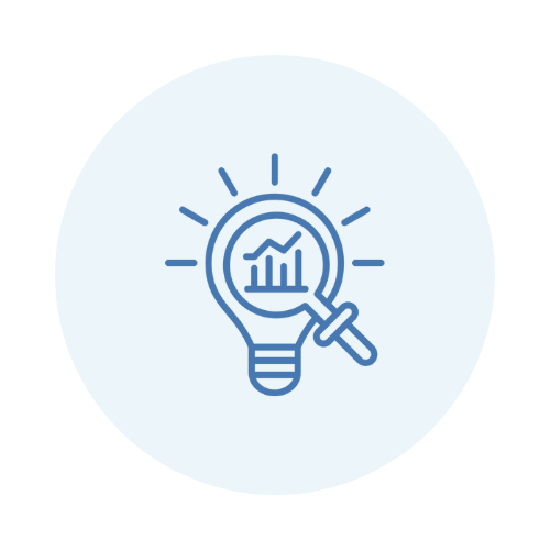 Anaylsing trends icon