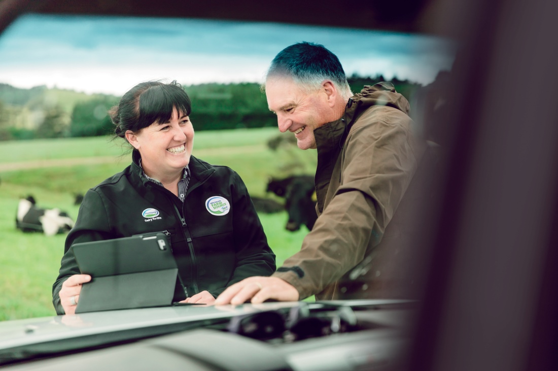 Area Manager and farmer